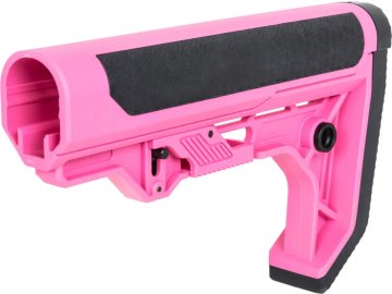 SPE Taktická pažba pro M4 Light Ops - růžová, Specna Arms 01