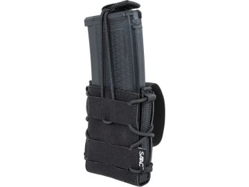 SPE Otevřená taktická sumka pro zásobníky M4/AK na MOLLE - černá, Specna Arms 01