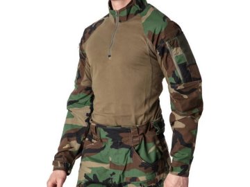 SPE Taktické bojové tričko Rip-Stop SATAC Combat G4 - Woodland, Specna Arms 01