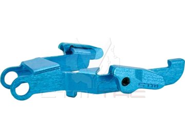 CTM TAC CNC oboustranný prodloužený záchyt závěru pro AAP-01 - modrý, CTM TAC 01