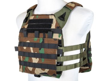 SPE Nosič plátů SATAC JPC Tactical Jumper - Woodland, Specna Arms 01