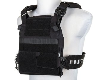 SPE Taktická vesta / nosič plátů SATAC QR III - černá, Specna Arms 01