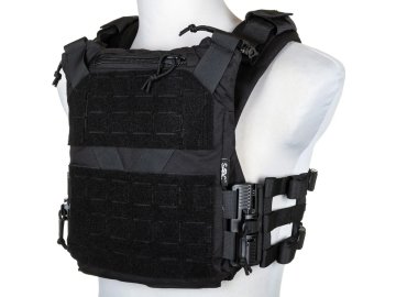 SPE Taktická vesta / nosič plátů SATAC QR IV - černá, Specna Arms 01