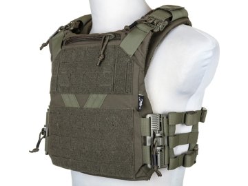 SPE Taktická vesta / nosič plátů SATAC QR IV - olivová OD, Specna Arms 01