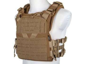 SPE Taktická vesta / nosič plátů SATAC QR IV - písková TAN, Specna Arms 01