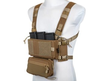 SPE Taktický adaptive SATAC Chest Rig V2 - pískový TAN, Specna Arms 01
