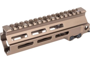5KU CNC Taktické hliníkové MK.8 předpažbí 7" pro M4 - Coyote, 5KU 01