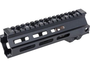 5KU CNC Taktické hliníkové MK.8 předpažbí 7" pro M4 - černé, 5KU 01