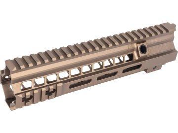 5KU CNC Taktické hliníkové M-LOK MK.15 předpažbí 10" pro HK416 - Coyote, 5KU 01