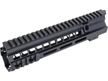 5KU CNC Taktické hliníkové M-LOK MK.15 předpažbí 10" pro HK416 - černé, 5KU 01