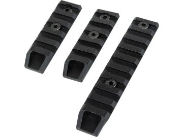 CYM Sada 3 kusů RIS lišt na M-LOK - černá, hliník, CYMA, M164 01