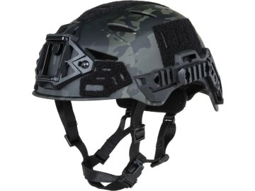 WSP Taktická helma EX (klasická verze) s otvory - MC Black, Wosport, HL-102-E 01