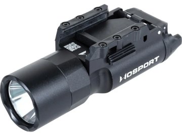 WSP Taktická pistolová svítilna FL-05 na RIS - černá, až 800lm, Wosport 01