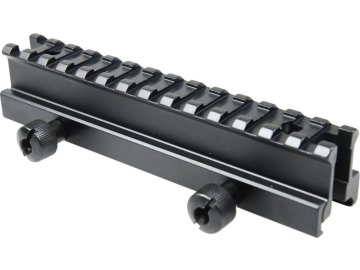 BAS / obecný dodavatel Zvýšená RIS montáž 145mm typ A - výška 28mm, černá, A.C.M. 01