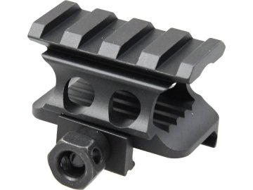 BAS / obecný dodavatel Zvýšená RIS montáž T1 40mm - výška 28mm, černá, A.C.M., M3005 01