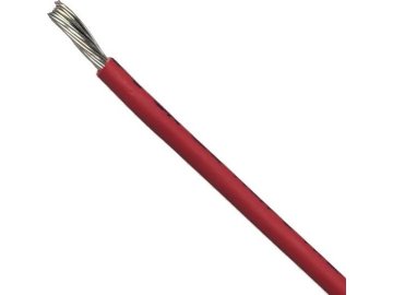 BAS / obecný dodavatel Flexibilní kabel EcoWire 2,1mm - 0,5m, červený, Alpha Wire 01