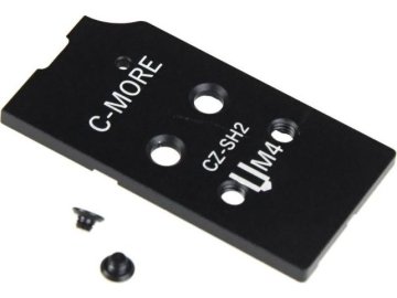 CL Project Design Montáž pro kolimátor C-More/RTS-2/RTS-3 pro KJ Shadow 2 OR - černá, CL Project Design 01