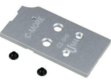 CL Project Design Montáž pro kolimátor C-More/RTS-2/RTS-3 pro KJ Shadow 2 OR - stříbrná, CL Project Design 01