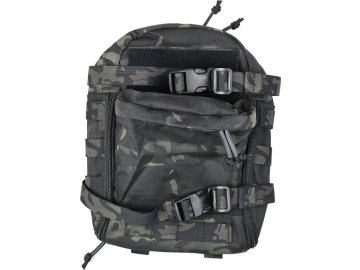 CONQUER Tactical Gear Taktický batoh s MOLLE - MC Black, CONQUER Tactical Gear 01