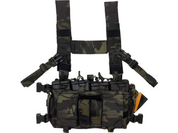 CONQUER Tactical Gear Taktický Multi Chest Rig / bandalír - MC Black, CONQUER Tactical Gear 01