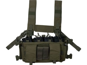 CONQUER Tactical Gear Taktický Multi Chest Rig / bandalír - Ranger Green, CONQUER Tactical Gear 01