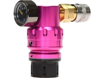 Mechlabs HPA FLO-MAX regulátor s hadicí - růžový, Mechlabs 01