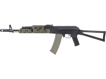 Specna Arms Airsoftová zbraň AK-74S SA-PJ13 PRIME™ Aster ETU BLDC™  - zelená, Specna Arms x KPYK 01