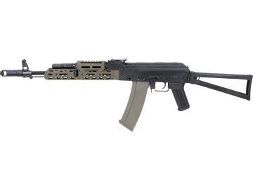 Specna Arms Airsoftová zbraň AK-74S SA-PJ13 PRIME™ Aster ETU BLDC™  - zelená, Specna Arms x KPYK 01