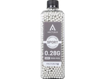 acr Airsoftové kuličky Arcturus RS® SPORT 0,28g, 3000bb, láhev 01
