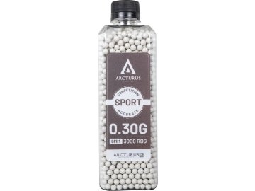 Airsoftové kuličky Arcturus RS® SPORT 0,30g, 3000bb, láhev 01