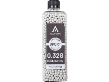 acr Airsoftové kuličky Arcturus RS® SPORT 0,32g, 3000bb, láhev 01