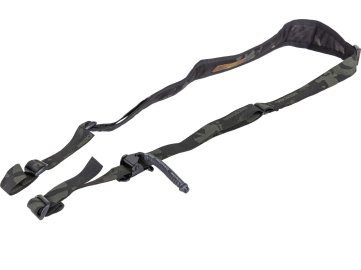 Dvoubodový polstrovaný popruh s rychlým nastavením - Multicam Black, Emerson Gear, EM9651 01