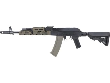 SPE Airsoftová zbraň AK-74 Buffer SA-PJ15 PRIME™ Aster II ETU BLDC™ - zelená, Specna Arms x KPYK 01