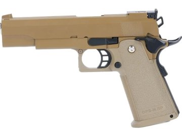 Specna Arms Airsoftová pistole SA-VGP04 VAPOR™ - písková TAN, 2x zásobník, GBB, Specna Arms 01