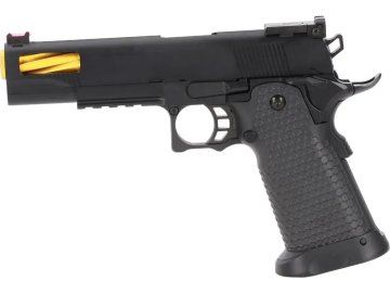 Airsoftová pistole SA-VGP07 VAPOR™ - černá/zlatá, 2x zásobník, GBB, Specna Arms 01