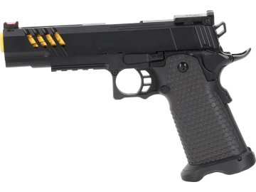Specna Arms Airsoftová pistole SA-VGP10 VAPOR™ - černá/zlatá, 2x zásobník, GBB, Specna Arms 01