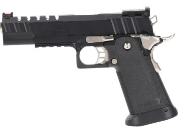 Airsoftová pistole SA-VGP13 VAPOR™ - černá/stříbrná, 2x zásobník, GBB, Specna Arms 01