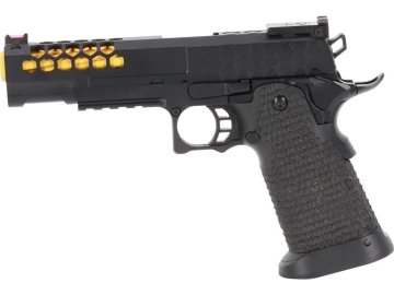 Airsoftová pistole SA-VGP15 VAPOR™ - černá/zlatá, 2x zásobník, GBB, Specna Arms 01