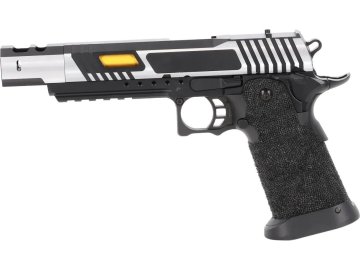 Specna Arms Airsoftová pistole SA-VGP20 VAPOR™ OR - černá/stříbrná, 2x zásobník, GBB, Specna Arms 01