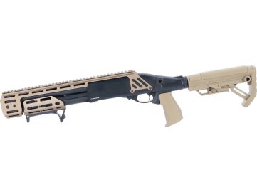 SPE Plynová brokovnice SA-VGS2 VAPOR™ M-LOK - černá/písková TAN, GNB, Specna Arms 01