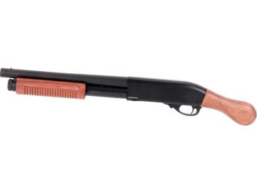 SPE Plynová brokovnice SA-VGS14 VAPOR™ Birdshead Grip - černá, pravé dřevo, GNB, Specna Arms 01