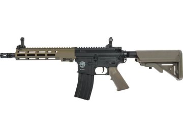 Airsoftová zbraň MK16 M-LOK - Half-Tan, polymerové tělo, ECS, Classic Army 01