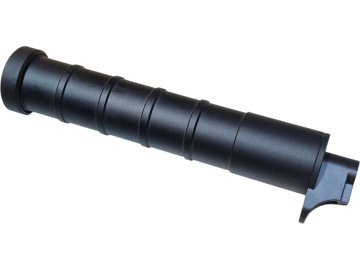 Lambda Defence CNC segmentovaný hliníkový tlumič pro SR2M - černý, 14mm levotočivý, Lambda Defence 01