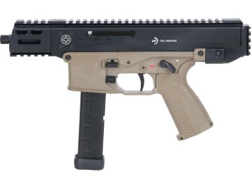 LAM Airsoftový plynový samopal B&T GHM9 Gen2 - Half-Tan, GBB, Lambda Defence 01
