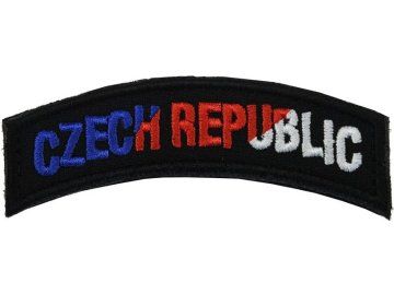 BAS / obecný dodavatel Textilní nášivka Czech Republic oblouk - barevná, A.C.M. 01