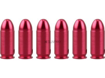 Vector Optics Cvičné náboje SNAP CAP ráže .45 ACP - červené, 6 kusů, Vector Optics 01
