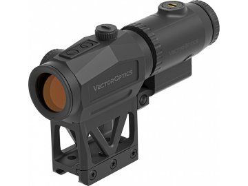 Vector Optics Set kolimátoru SCRAPPER 1×29 Red Dot a předsádky PARAGON 3× Magnifier - černá, Vector Optics 01