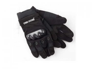 Taktické rukavice s chráničem kloubů - černé, ASG