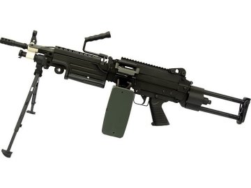 Airsoftový kulomet M249 PARA - celokov, A&K