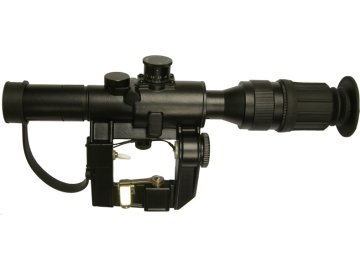 Puškohled pro SVD 4x26 (PSO-1) s přísvitem, A.C.M.